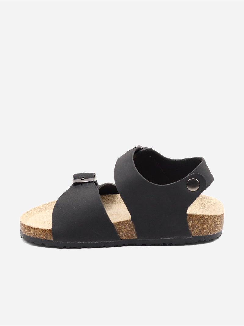 Sandali con chiusura a velcro Nero - Kiabi