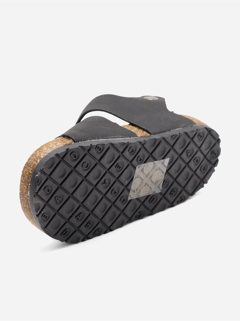 Sandali con chiusura a velcro Nero - Kiabi