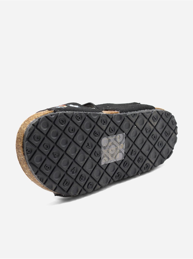 Sandali con chiusura a velcro Nero - Kiabi