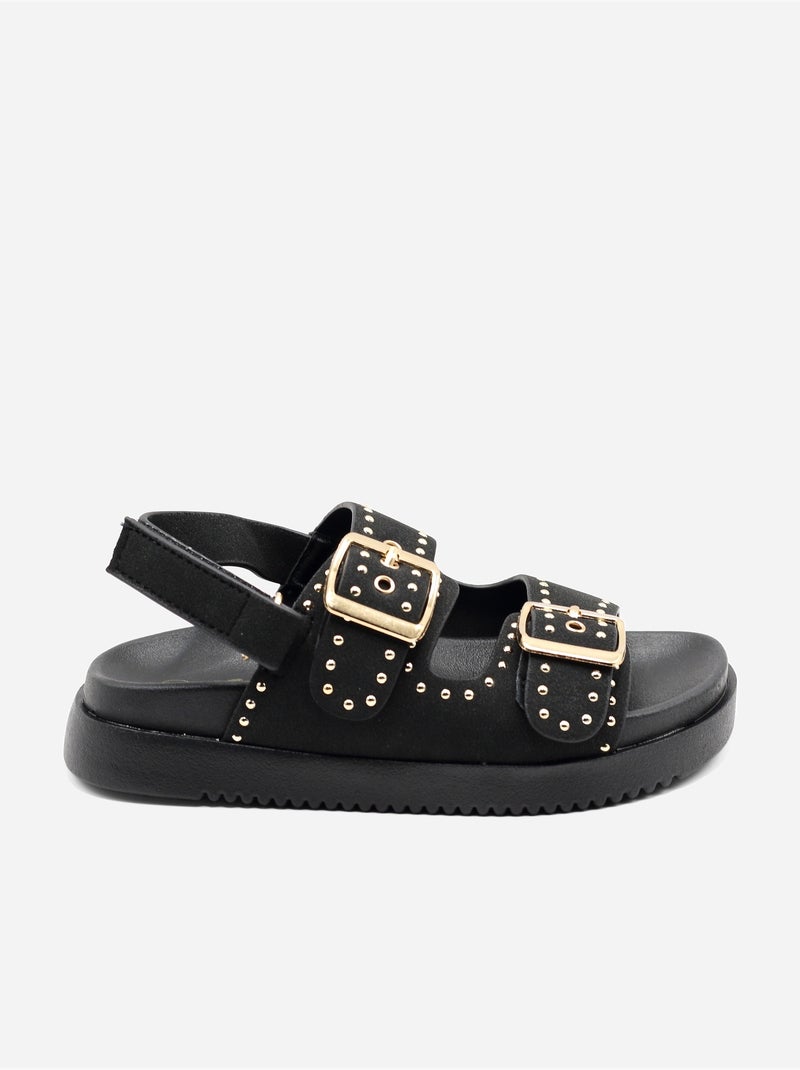 Sandali con chiusura a velcro Nero - Kiabi