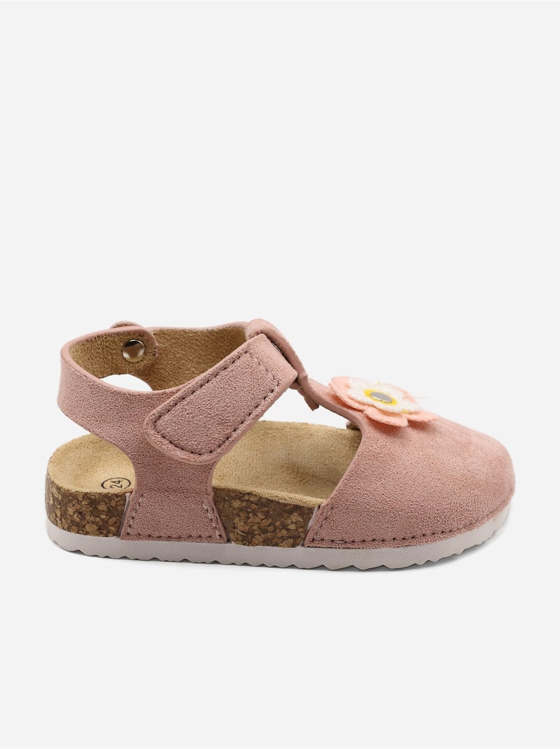 Sandali con chiusura a velcro Rosa - Kiabi