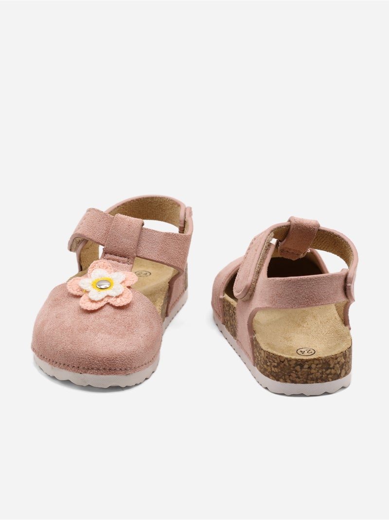 Sandali con chiusura a velcro Rosa - Kiabi