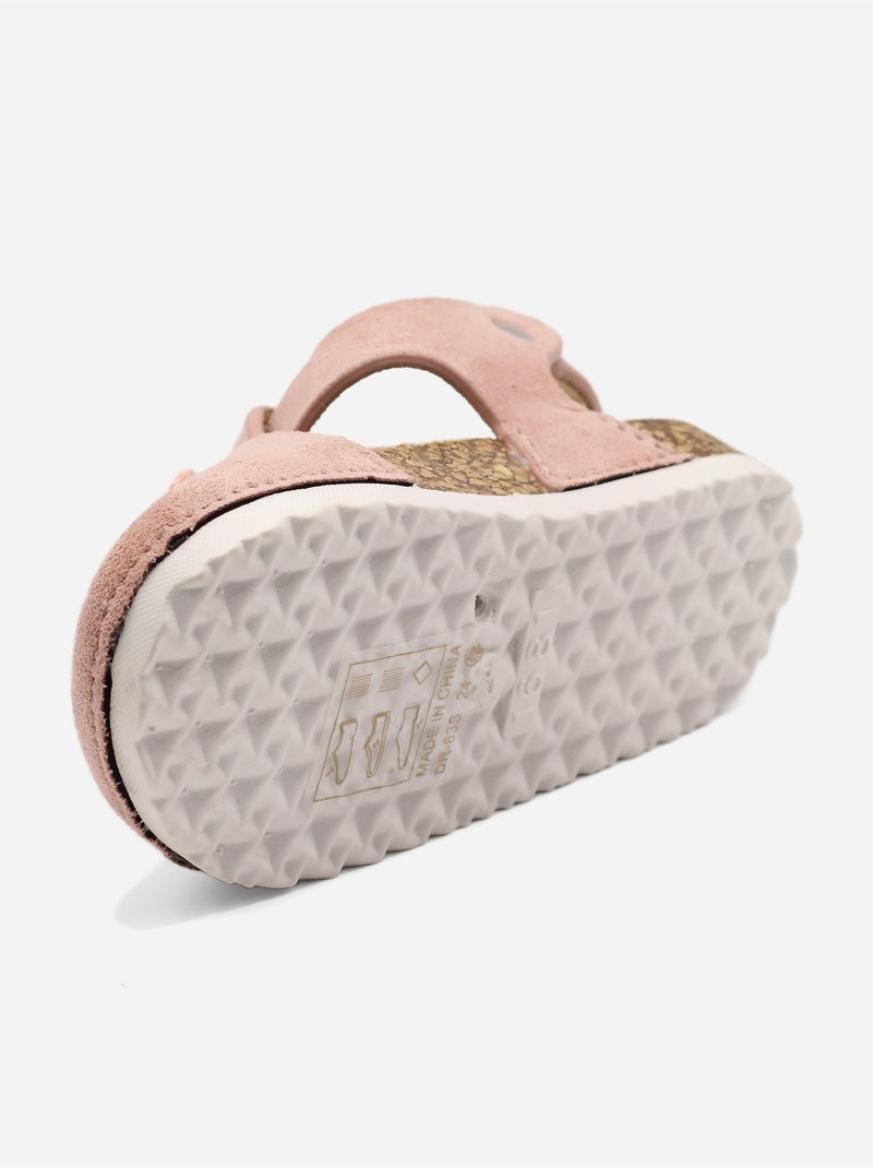Sandali con chiusura a velcro Rosa - Kiabi
