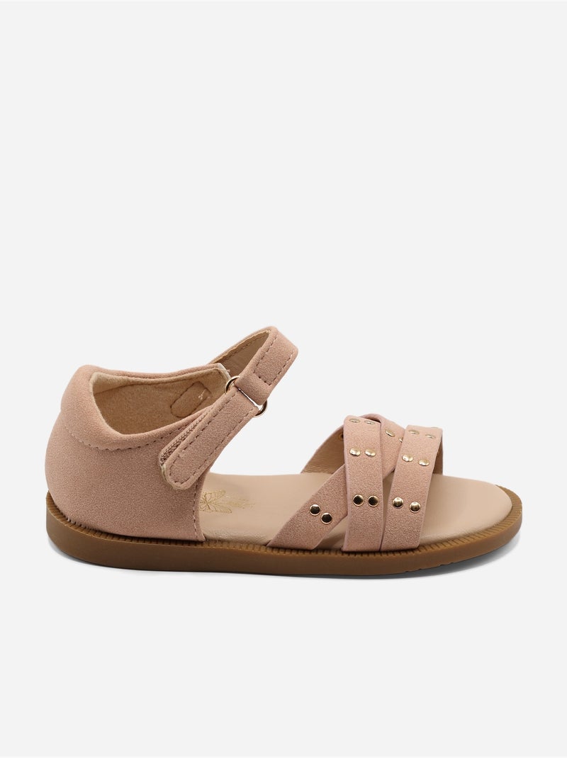 Sandali con chiusura a velcro Rosa - Kiabi