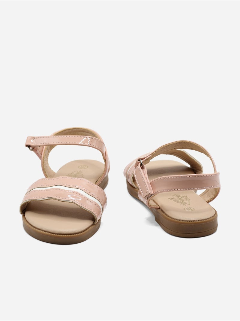 Sandali con chiusura a velcro Rosa - Kiabi
