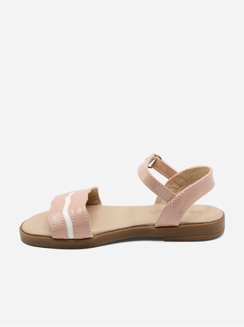 Sandali con chiusura a velcro Rosa - Kiabi