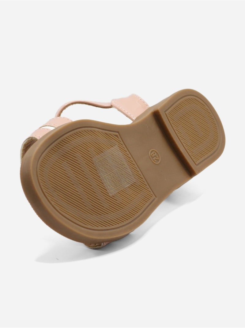 Sandali con chiusura a velcro Rosa - Kiabi