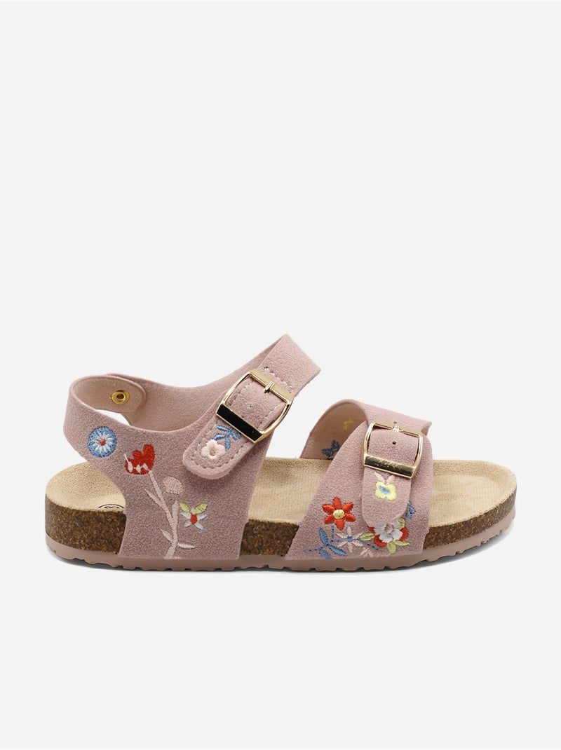 Sandali con chiusura a velcro Rosa - Kiabi