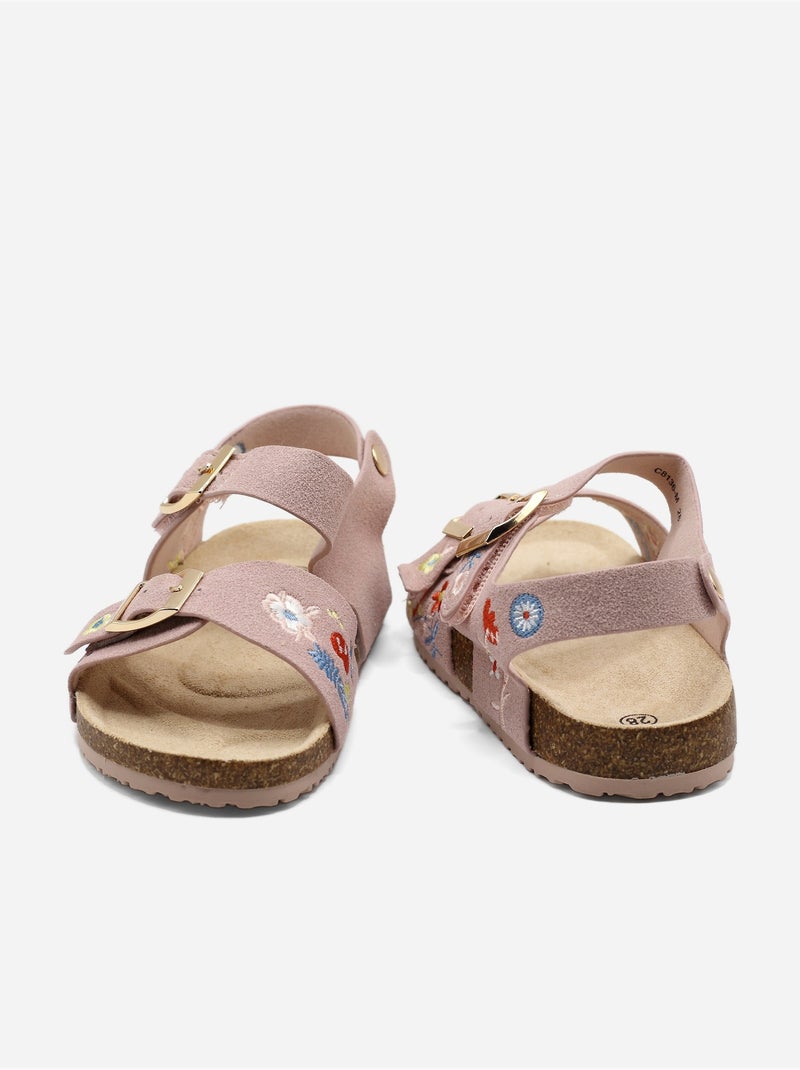 Sandali con chiusura a velcro Rosa - Kiabi