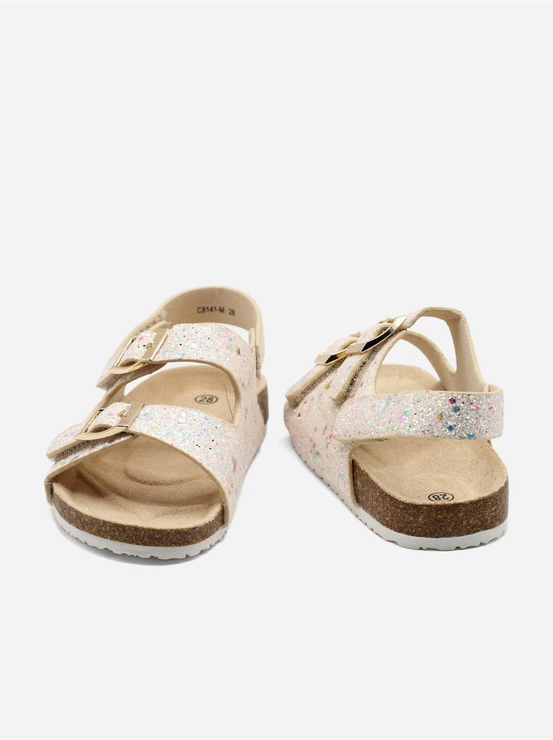 Sandali con chiusura a velcro Rosa - Kiabi
