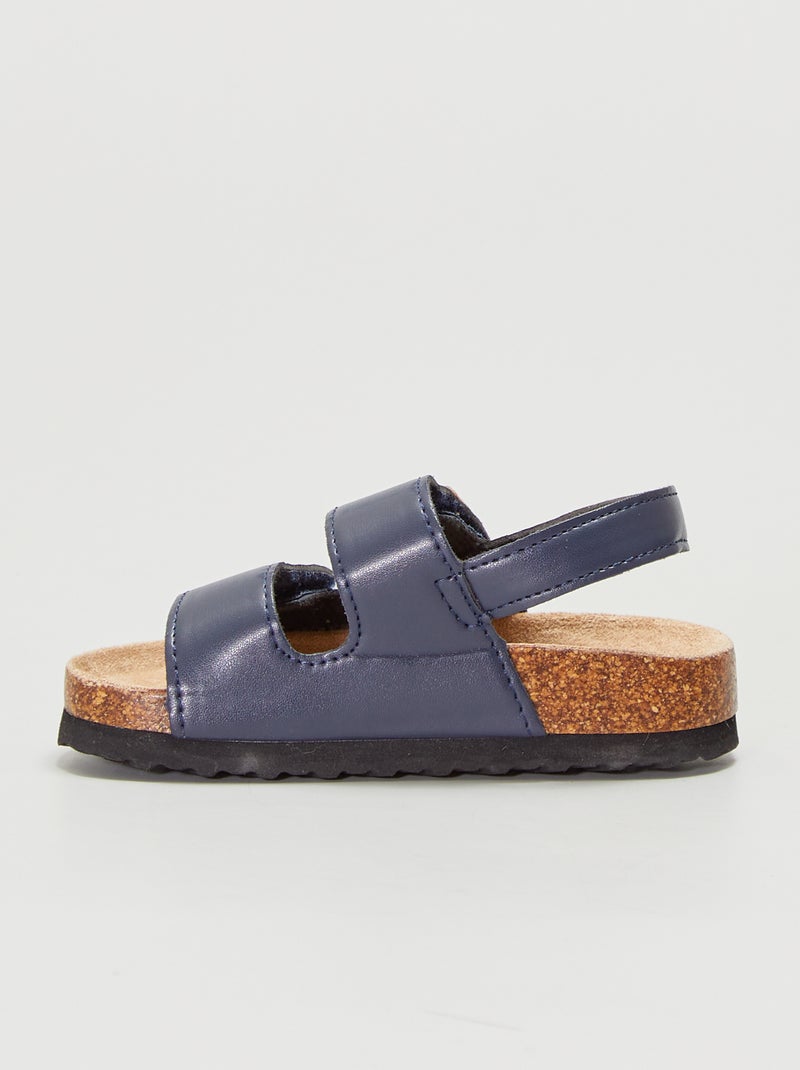 RICOSTA Bebè Sandali Surf,Larghezza: Normale (Wms),Lavabile,Scarpe estive,Scarpe Casual,chiusura a strappo,Blu (Nautic/Azur / 170),24 EU