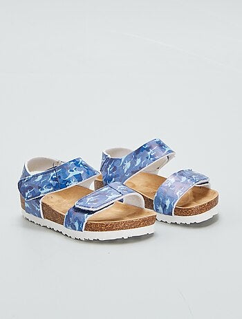 Sandali con chiusure a strappo