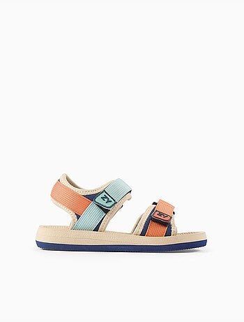 Sandali con cinghia con chiusura a strappo
