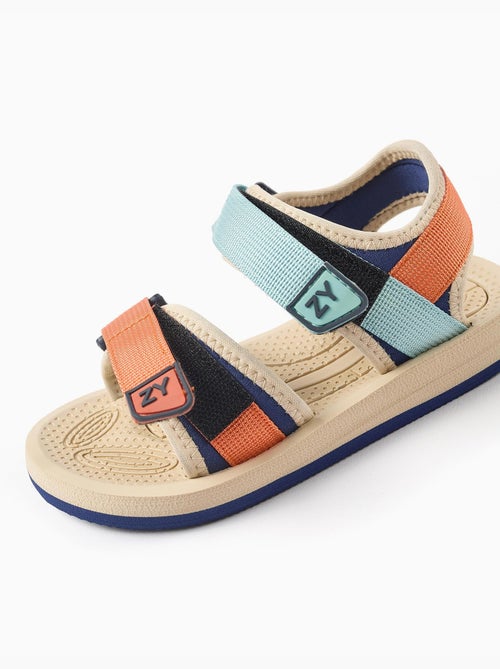 Sandali con cinghia con chiusura a strappo - Kiabi