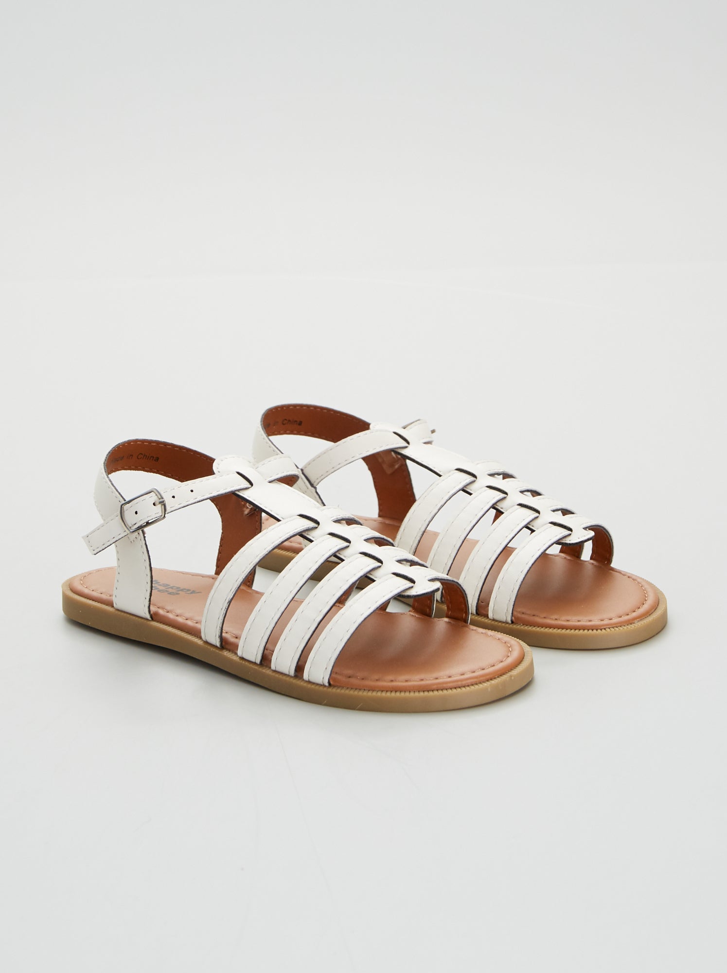 Camper Kids Sandali Con Cinturini - Blu