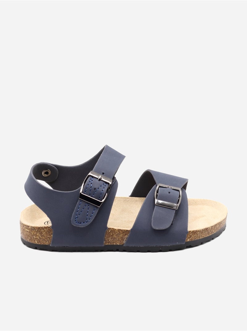 Sandali con cinturini Blu scuro - Kiabi