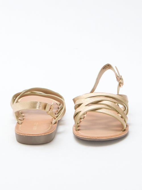 Sandali con cinturini e fibbie - Kiabi