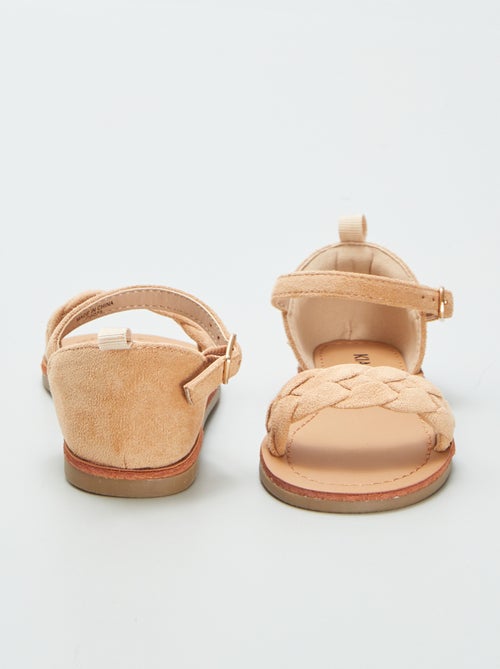 Sandali con cinturini intrecciati - Kiabi