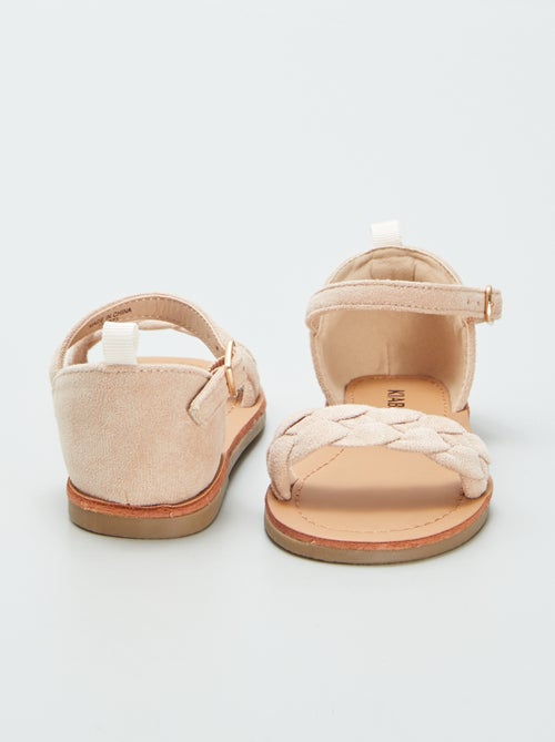 Sandali con cinturini intrecciati - Kiabi