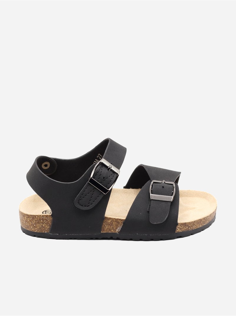 Sandali con cinturini Nero - Kiabi