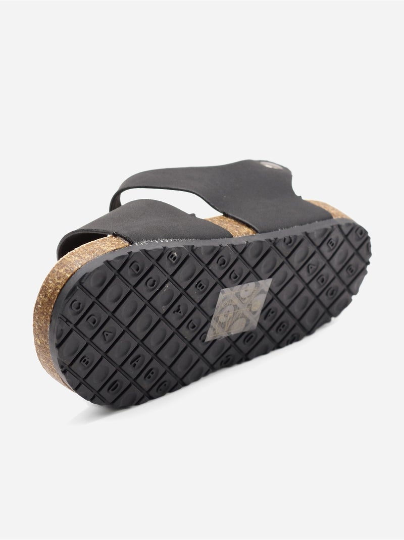 Sandali con cinturini Nero - Kiabi