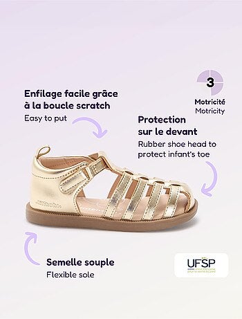 Sandali con cinturini 'Primi passi' - Kitchoun