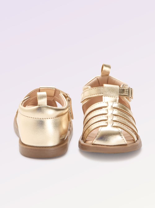 Sandali con cinturini 'Primi passi' - Kitchoun - Kiabi