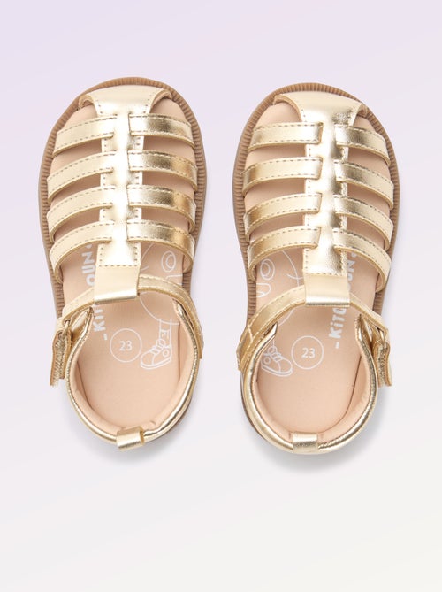 Sandali con cinturini 'Primi passi' - Kitchoun - Kiabi
