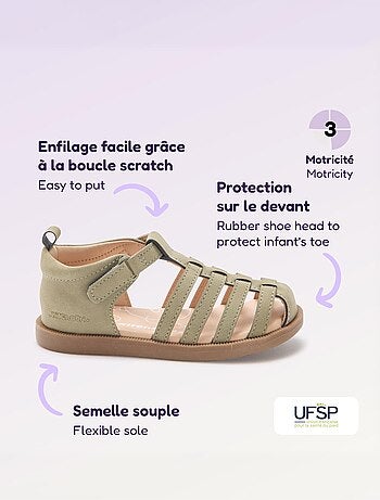 Sandali con cinturini 'Primi passi' - Kitchoun