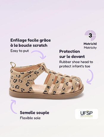 Sandali con cinturini 'Primi passi' - Kitchoun