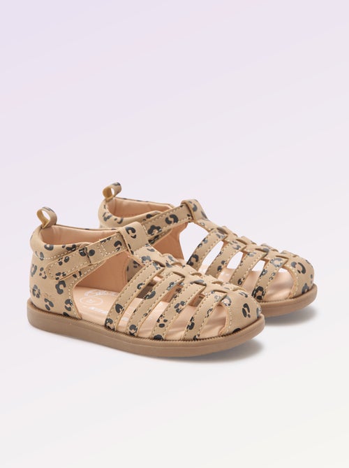 Sandali con cinturini 'Primi passi' - Kitchoun - Kiabi