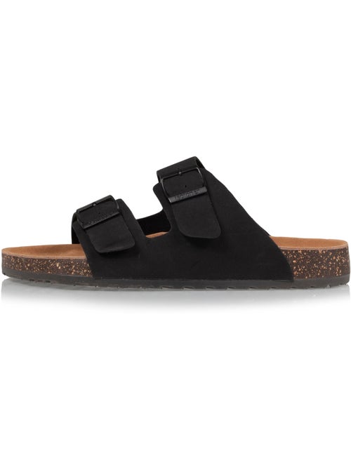 Sandali con cinturini ultracomodi, soletta in pelle isotoner - Kiabi Sandali con cinturini ultracomodi, soletta in pelle isotoner - Kiabi