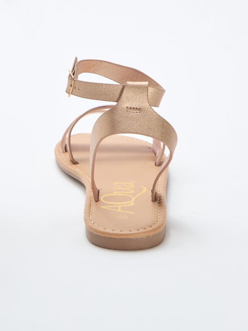 Sandali con cinturino alla caviglia - Kiabi