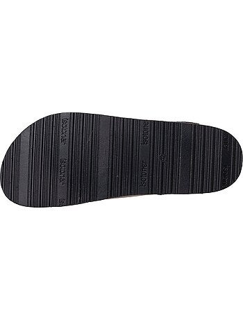 Sandali con doppi cinturini in velcro, soletta patch per il tallone Isotoner