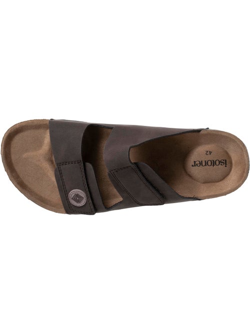 Sandali con doppi cinturini in velcro, soletta patch per il tallone  Isotoner - Kiabi