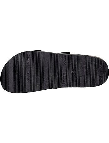 Sandali con doppi cinturini in velcro, soletta patch per il tallone Isotoner