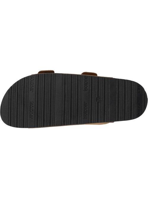 Sandali con doppi cinturini ultracomodi, sottopiede in pelle isotoner - Kiabi Sandali con doppi cinturini ultracomodi, sottopiede in pelle isotoner - Kiabi