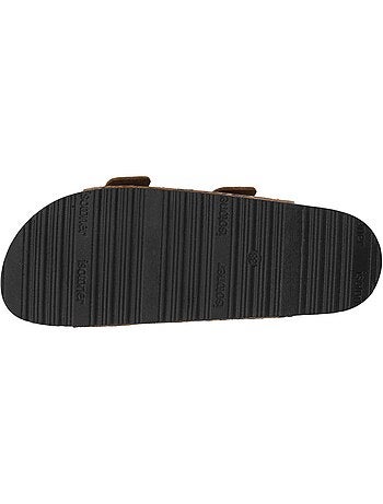 Sandali sottopiede in pelle patch everywear comfort heel isotoner
