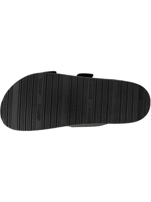 Sandali con doppi cinturini ultracomodi, sottopiede in pelle isotoner - Kiabi Sandali con doppi cinturini ultracomodi, sottopiede in pelle isotoner - Kiabi