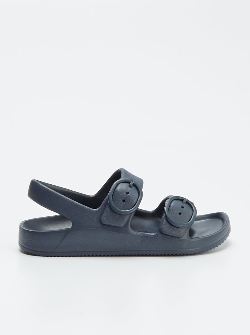 Sandali con doppio cinturino BLU - Kiabi
