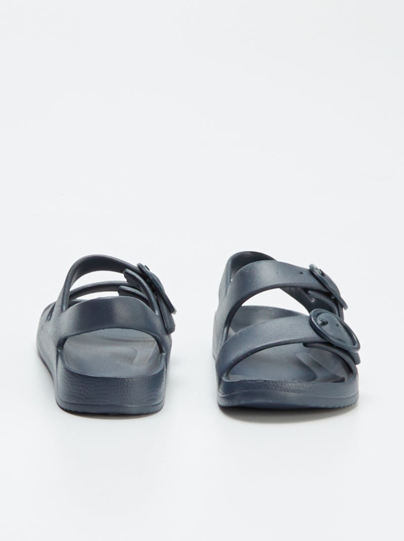 Sandali con doppio cinturino BLU - Kiabi
