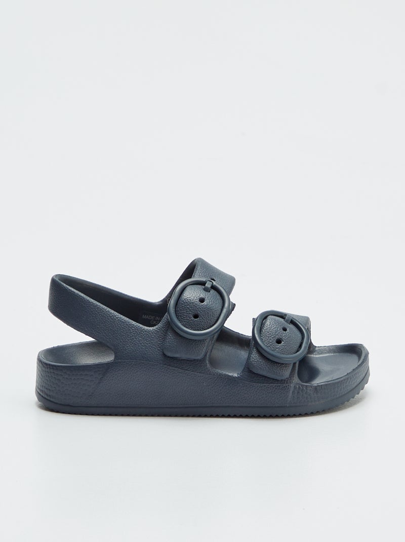 Sandali con doppio cinturino BLU - Kiabi