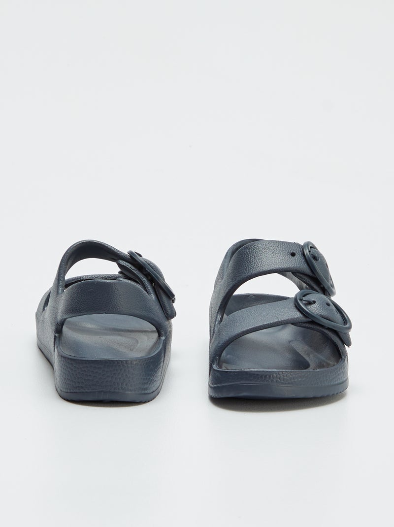 Sandali con doppio cinturino BLU - Kiabi