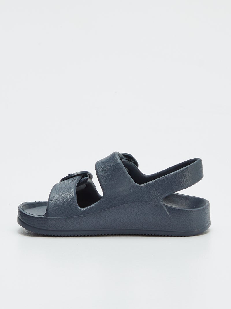 Sandali con doppio cinturino BLU - Kiabi