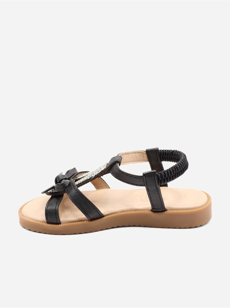 Sandali con elastici Nero - Kiabi