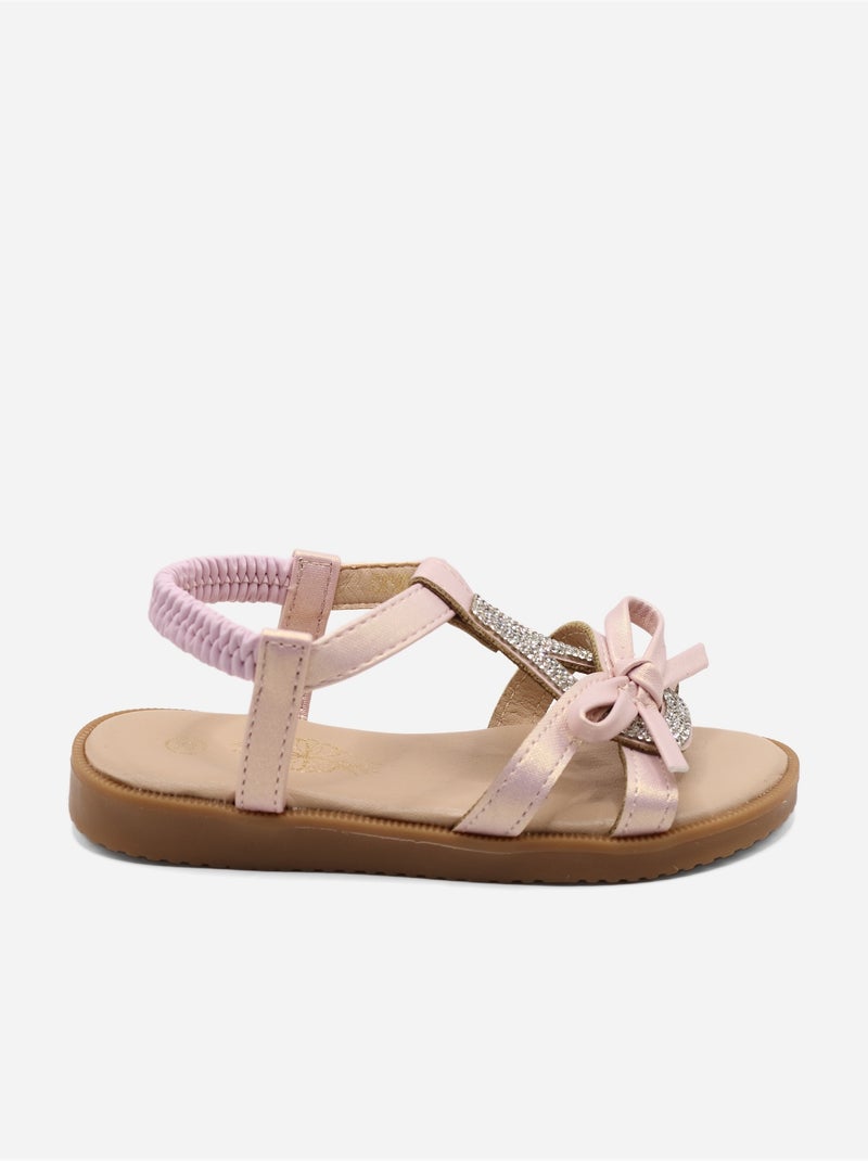 Sandali con elastici Rosa - Kiabi