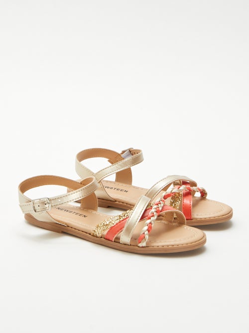 Sandali con fascette - Kiabi