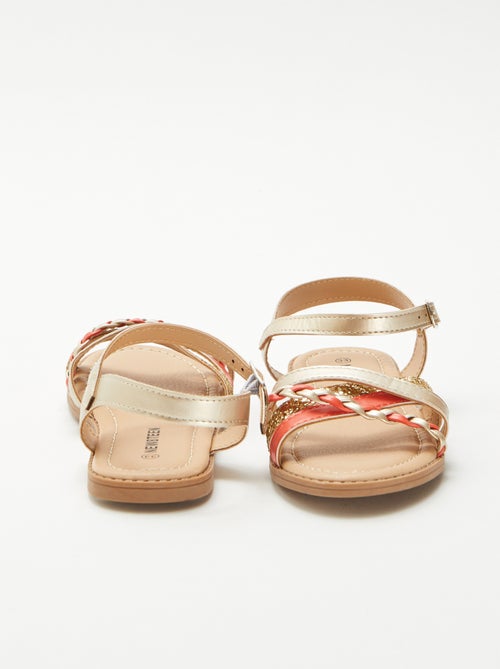 Sandali con fascette - Kiabi