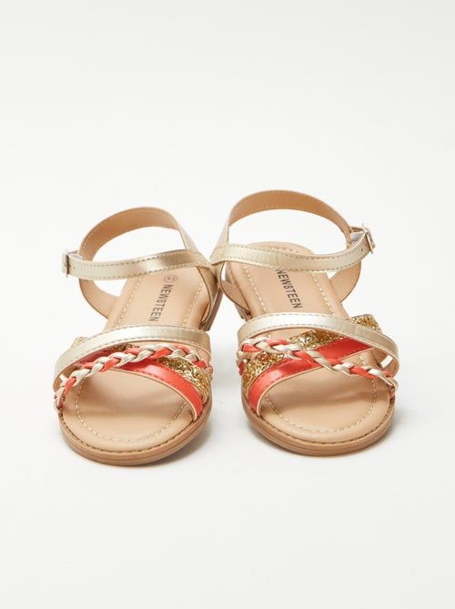 Sandali con fascette - Kiabi