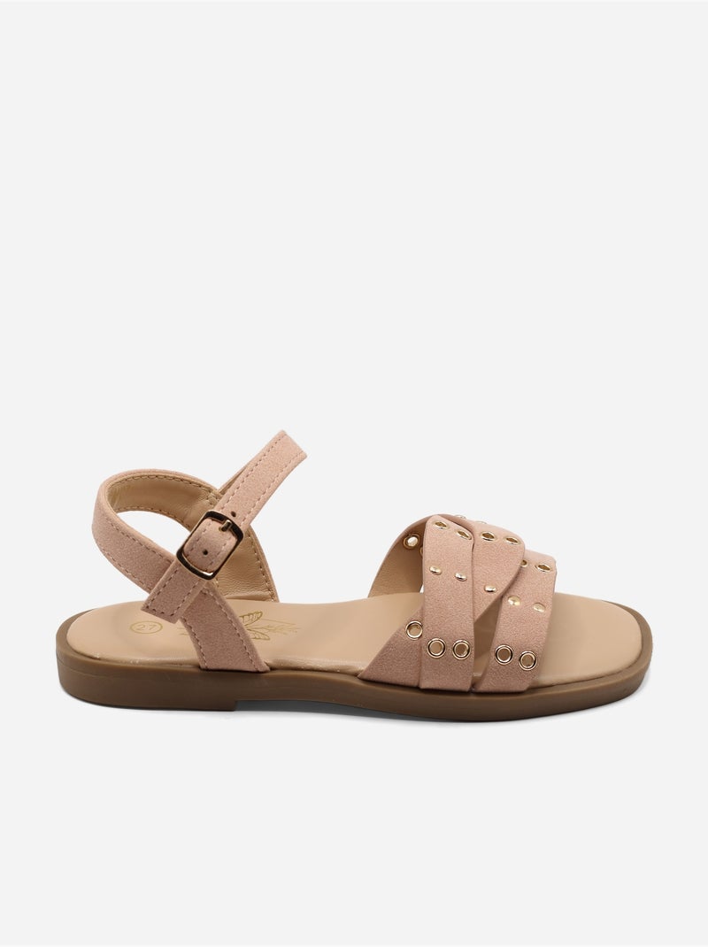 Sandali con fibbia Rosa - Kiabi